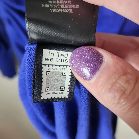 New Ted Baker London Aavvaa Knitted‎ Dress wRouched Side Detail 3 (M) - Picture 5 of 7